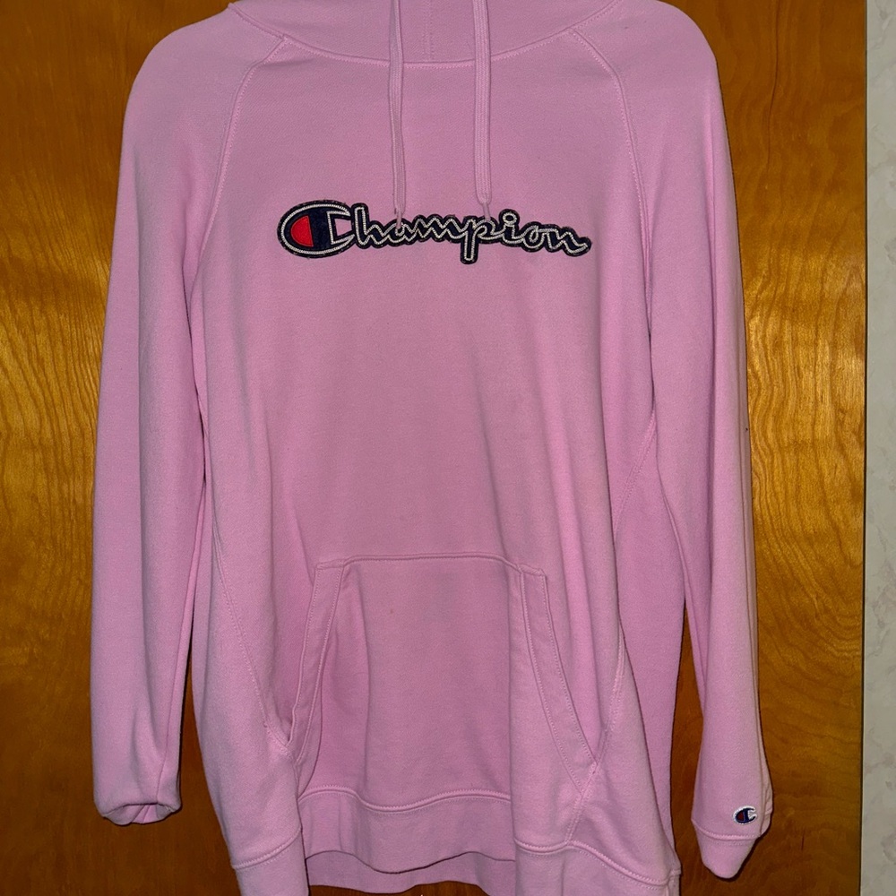 Champion Pink Athletic Hoodie